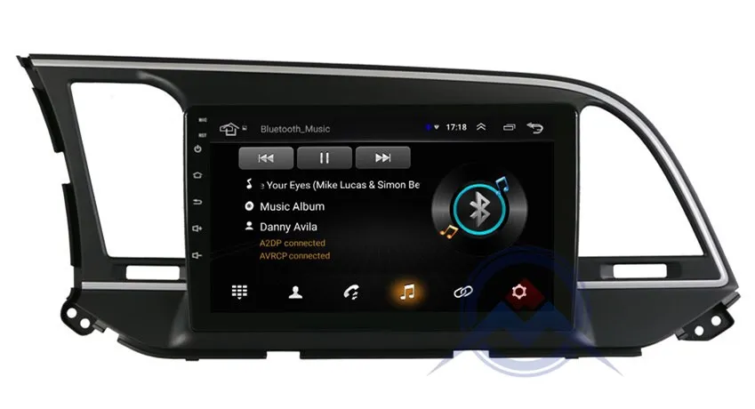 ZOHANAVI 2.5D Android 9,0 автомобильный dvd gps плеер для HYUNDAI ELANTRA gps навигация автомобиля стерео аудио видео плеер