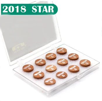 

2018 STAR Pool Cue Tip Leather Tip 10 Layers Tip S/M/H Billiards Cue Tip 14mm Stable Billiard Accessories Billiard Pool Cues Use