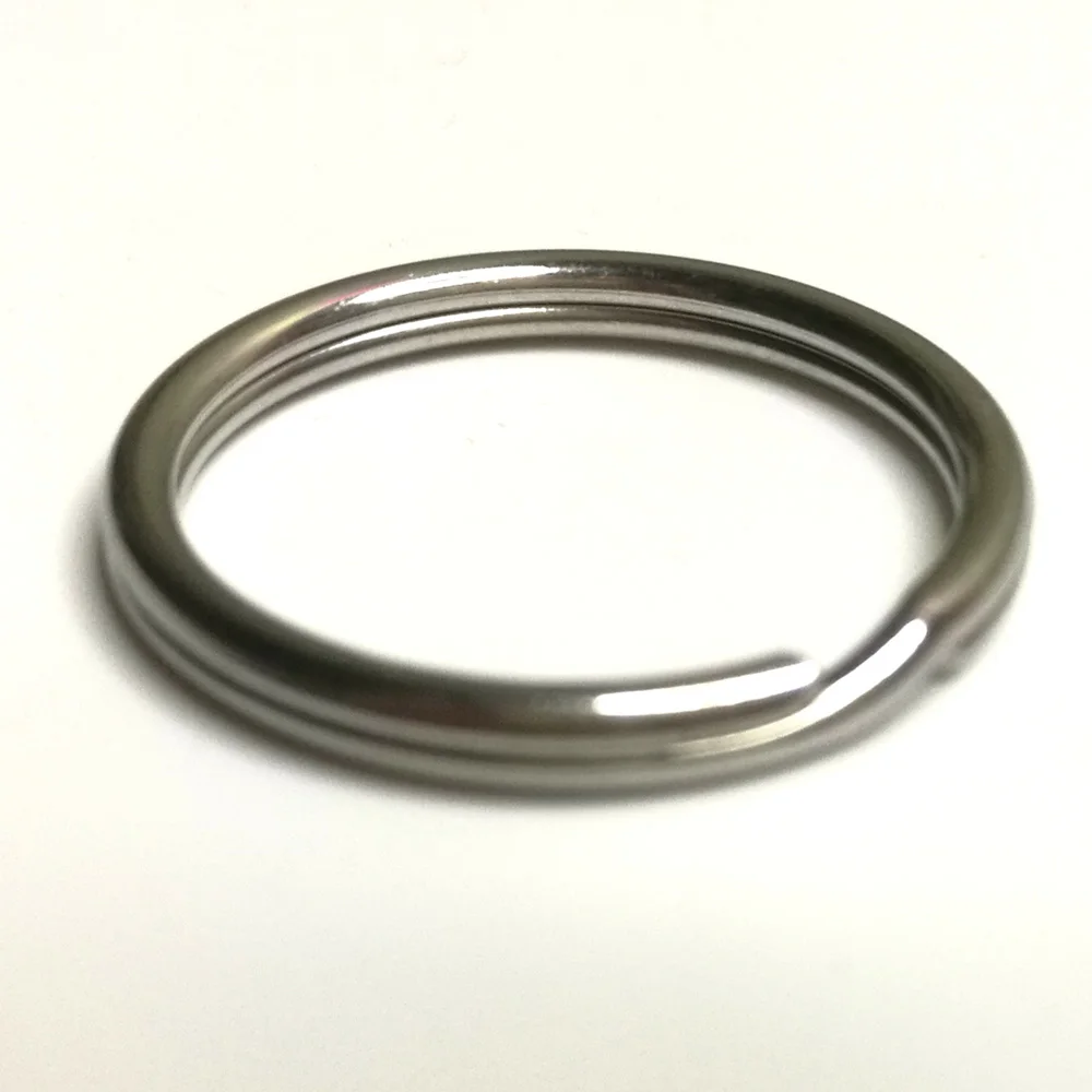 20mm 316 Stainless Steel Key Rings Heavy Duty Split Rings for Scuba Gear 10 Piece 20mm 316 Stainless Steel Key Rings Heavy Duty Split Rings for Scuba Gear 10 Piece