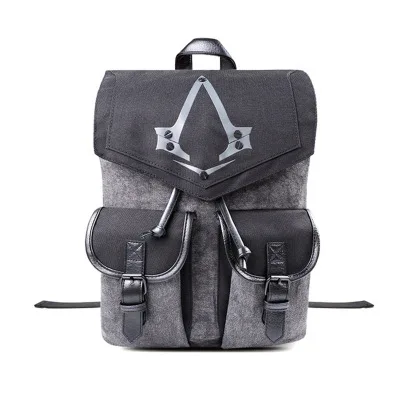 

Game Boutique Assassins Creed Backpack Multi-pocket Design Multi-functional Travel Backpack For teenager School Bag Men&boy