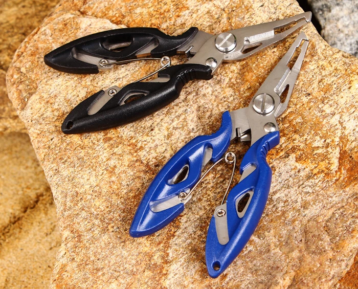 

Multifunctional 4.9" Stainless Steel Fishing Pliers Fishing Scissors Line Cutter Remove Hook Fishing Tackle Tool