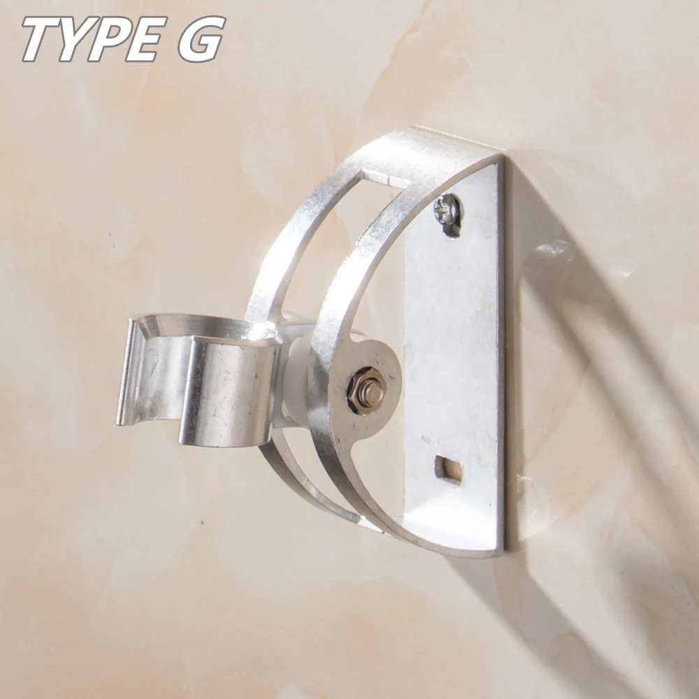 Bathroom Hand Held Adjustable Shower Head Holder Rack Bracket  Shower Holder Wall Mounted Shower Bathroom Portable Accessory1