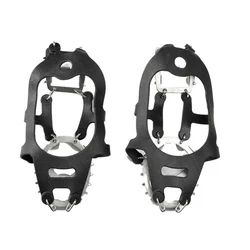 Outdoor 18 Teeth Ice Snow Outdoor Equipment Non-Slip Shoe Covers Stainless Steel Hiking Shoes Nails Hiking Hiking Non-Slip Shoes Outdoor 18 Teeth Ice Snow Outdoor Equipment Non-Slip Shoe Covers Stainless Steel Hiking Shoes Nails Hiking Hiking Non-Slip Shoes