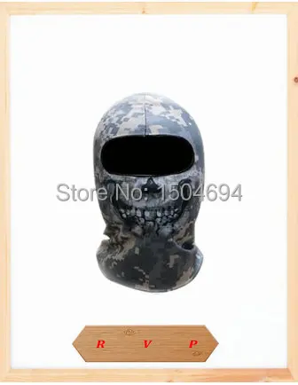 Новая военная игра CS полная маска для лица удобный дизайн Мультифункциональный Зимний шлем-Цифровой Оранжевый