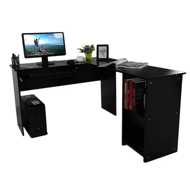 L Shape Le Computer Combination Table Desk Pc Home Study L Shape Le Computer Combination Table Desk Pc Home Study Office Work Workstation Corner 140 120 74cm