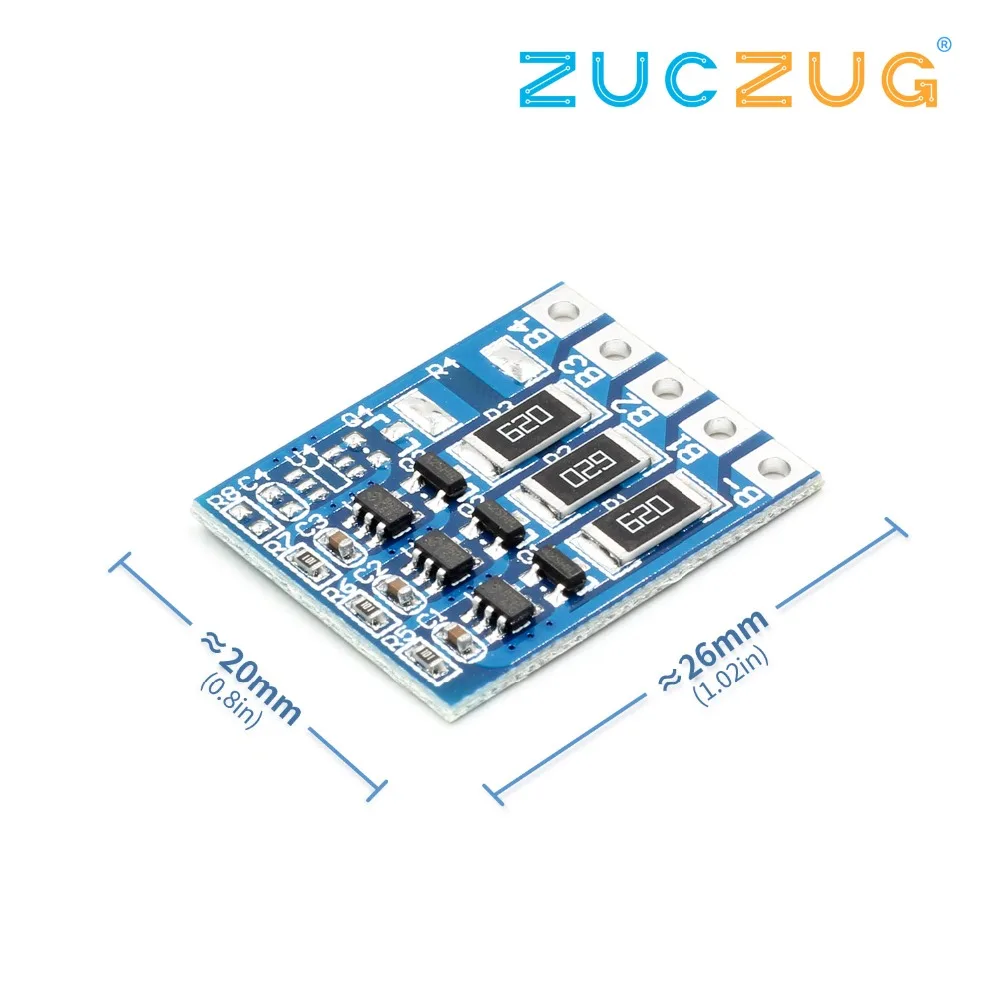

Arsmundi 3S 11.1V 18650 Lithium Battery Equalizer Board 12.6V Polymer Battery Equalizer Board