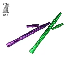 SY 1 комплект набор кальян ручка Набор цинковый сплав костюм для внутреннего диаметра 12 мм силиконовый шланг аксессуары для кальяна