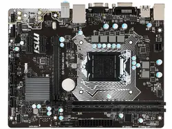 MSI H110M PRO-VD материнская плата LGA 1151 DDR4 USB2.0 USB3.1 VGA, HDMI, DVI 32 Гб H110 рабочего Материнская плата