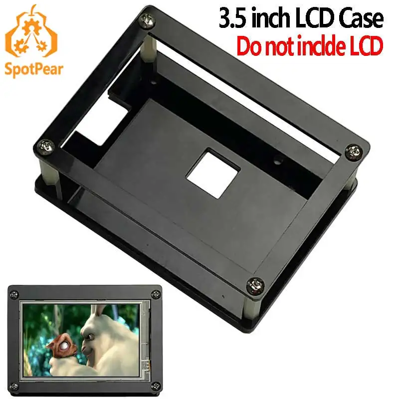 

Raspberry Pi 3.5 inch LCD Case Box also for 3.5inch HDMI display
