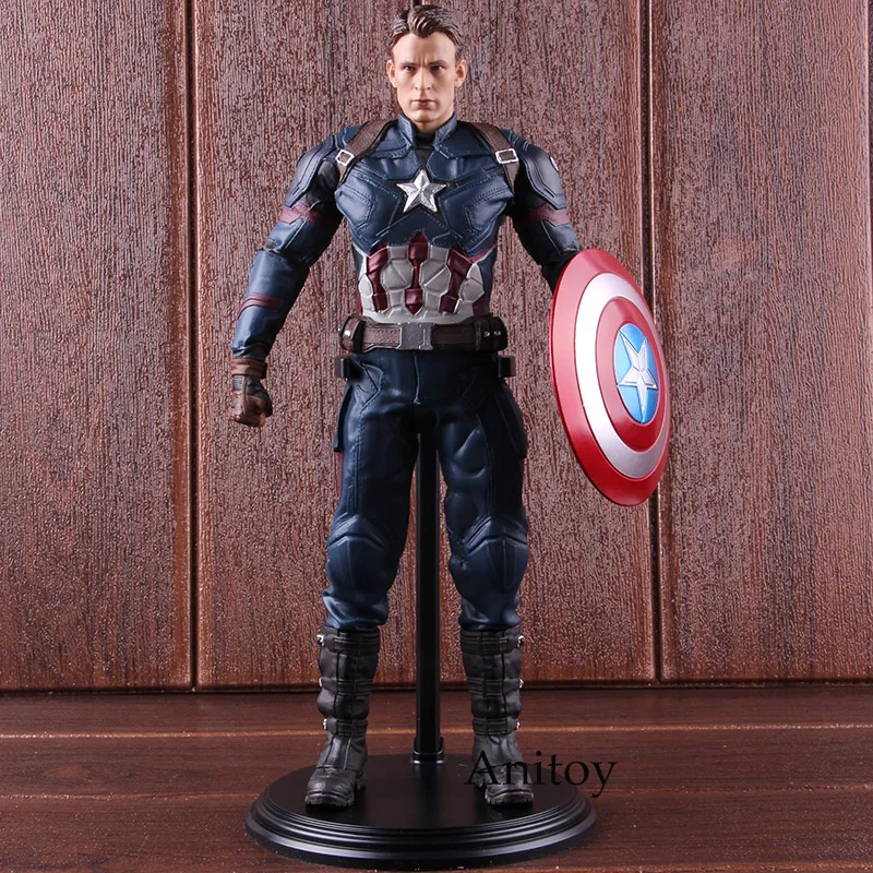 

Captain America 3 Action Figures Civil War Captain America Figure PVC Collectible Model Toy