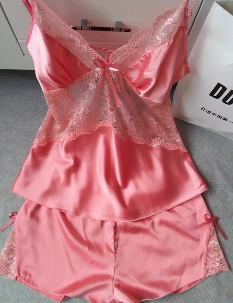 women lace pajamas set (21)