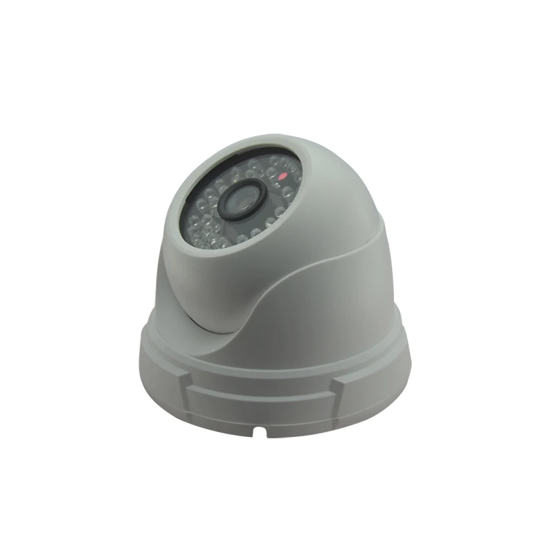 AUDIO Dome POE IP Camera Plastic Case 1080P Full-HD 2MP ONVIF 2.1 Indoor IR CUT Night Vision P2P 48IR NIGHT VISION