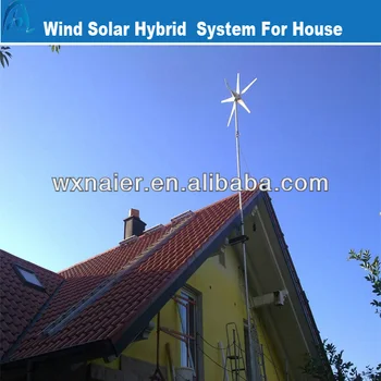 

200w Roof mounted wind turbine both attractive and practical