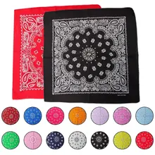 Новинка, 15 цветов, Милая женская Бандана с принтом, шарф, квадратный головной платок, Женский мотоциклетный головной убор, для активного отдыха, для езды на велосипеде, воротник