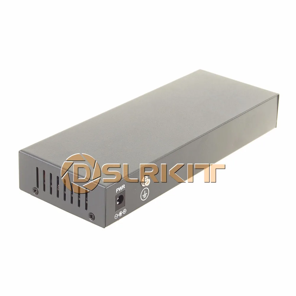 DSLRKIT 250 м 10 портов 8 PoE внешняя мощность Ethernet 52 в 120 Вт max140W для IP камеры/беспроводной