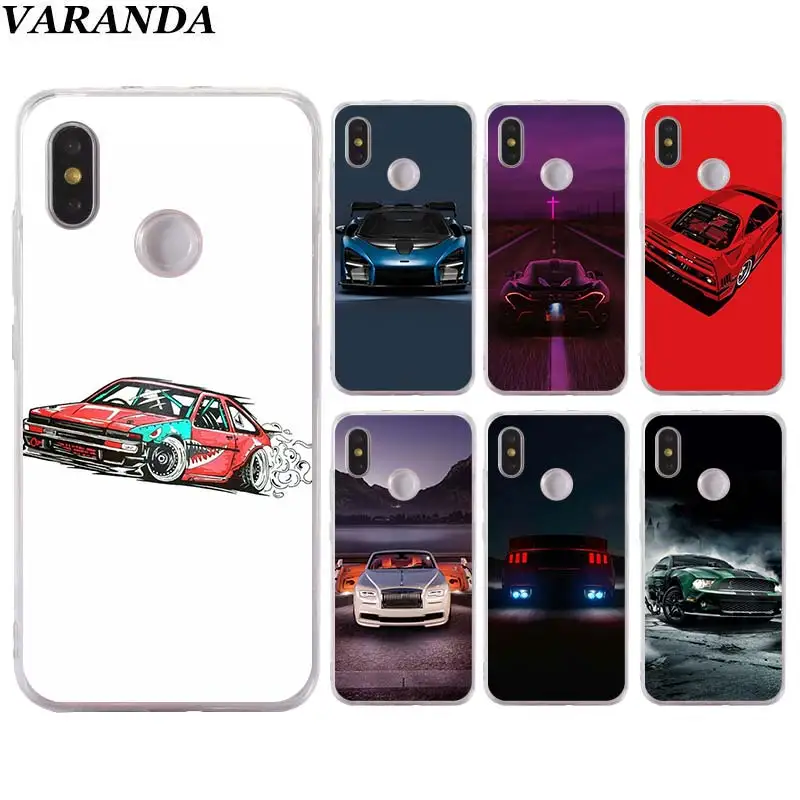 buy car carbon fibre print Silicone case for Xiaomi Mi 9 8 A2 Lite Play Mix3 Redmi 6 6A Note 6Pro 7 Pro TPU Soft Phone case
