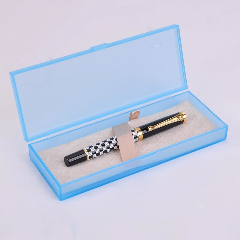 

Exquisite Gold Trim 5 Colors New Jinhao 500 Mediun Nib Fountain Pen Ink Pens with Box Office and School Supplies Stationery