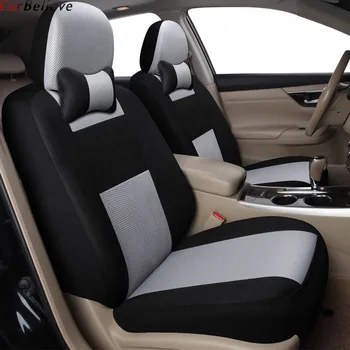 

Car Believe Auto 2 PCS car seat cover For chrysler 300c voyager car accessories covers for vehicle seat Protector