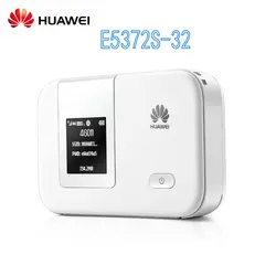 Открыл Huawei e5372s-32 150 Мбит карман Wi-Fi 3g 4G мобильный модем с Карта памяти MicroSD слот знак