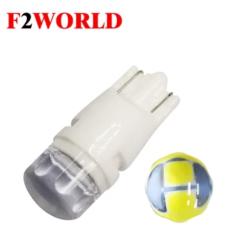 

4 pcs *Perfect led T10 W5W Strobe 2835 2smd Ceramic Base LED Car Clearance Lights Reading Light Lamp Bulb