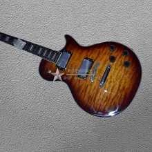 

good tiger stripes NEW High quality Adjustable 6 Strings CST body Electric Guitar LP Factory outlet electric guitar
