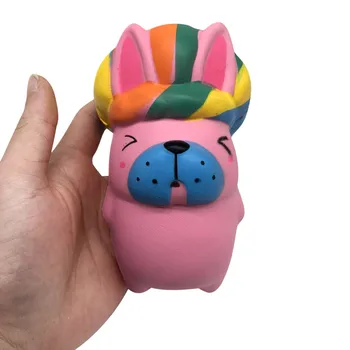 

Squeeze King Rabbit Squishy Slow Rising Decompression Easter Phone Strap Toy Kid Toy Home Decoration Kids Gift 7.12