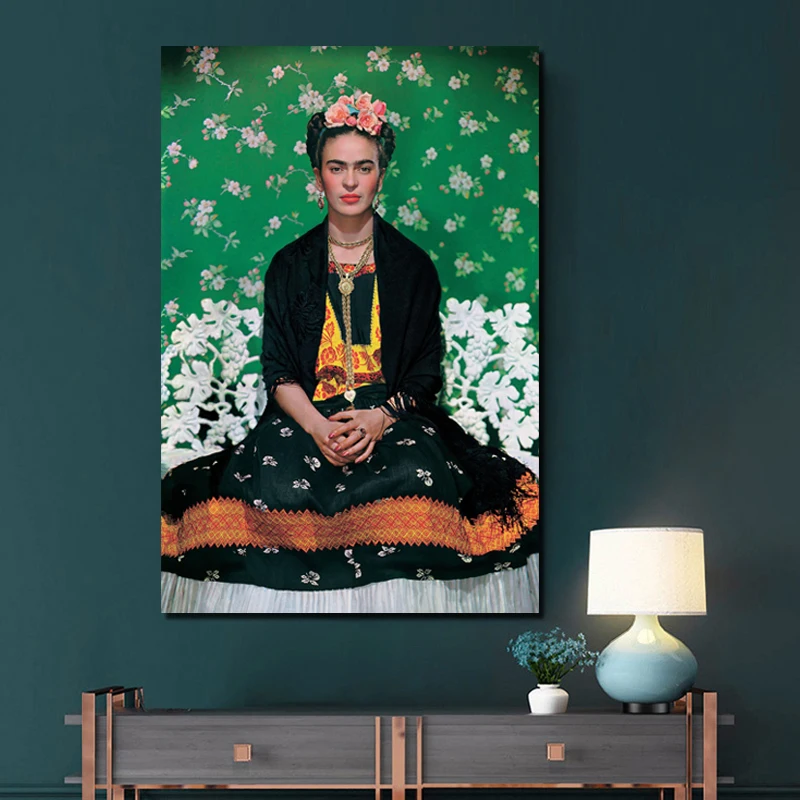 

Nickolas Muray And Frida Canvas Painting Print Living Room Home Decoration Artwork Modern Wall Art Oil Painting Posters Pictures