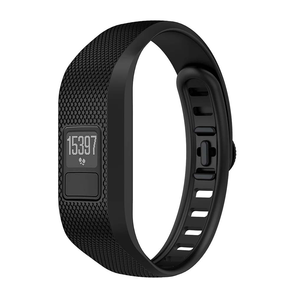 Ремешок для часов Garmin Vivofit 3, мягкий силиконовый сменный ремешок для наручных часов, аксессуар для наручных часов Garmin Vivofit 3 band