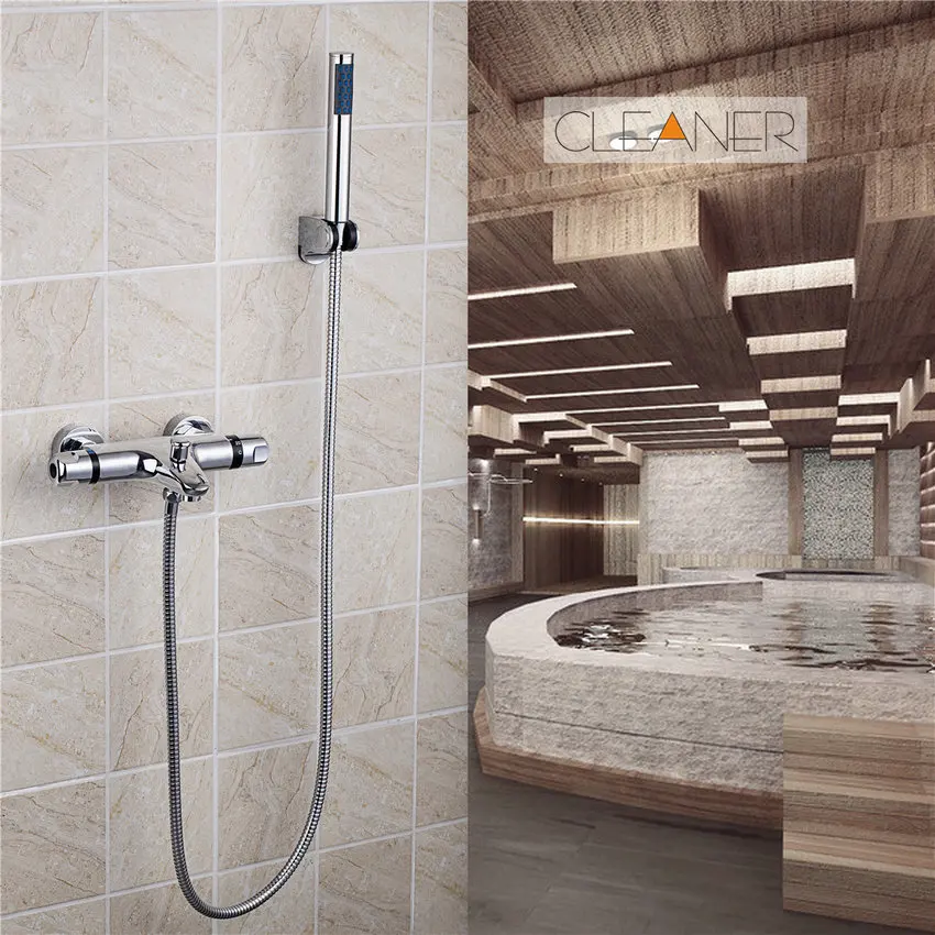 bagno termostatico doccia a pioggia testa vasca da bagno doccia acqua di rubinetto doccia set miscelatore