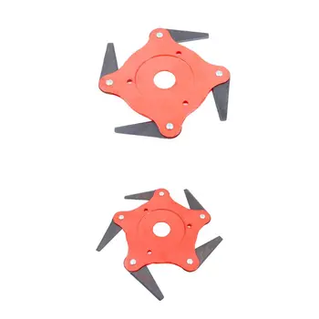 

4/5 Brush Cutter Blade 65Mn Garden Grass Trimmer Head Metal Blades Trimmer Head For Lawn Mower