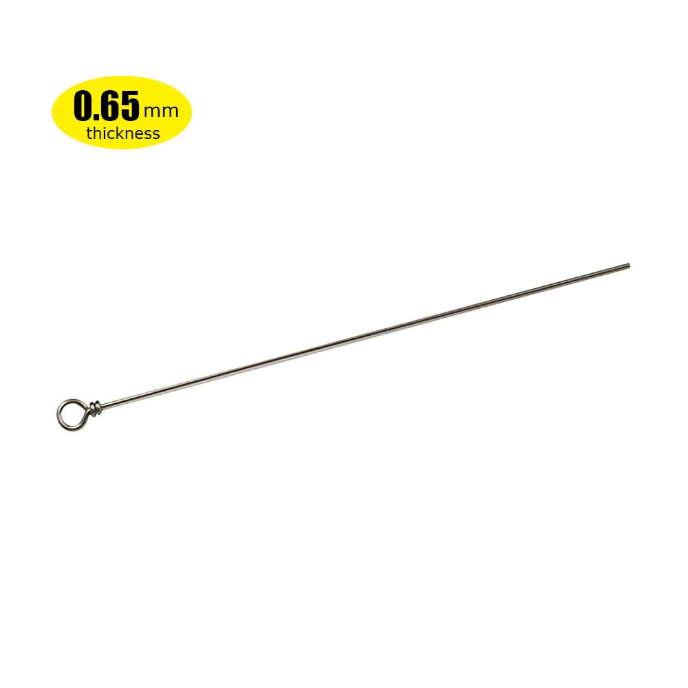 Buy 50pcs 0.65mm Straight Staianless Steel Wire Forms
