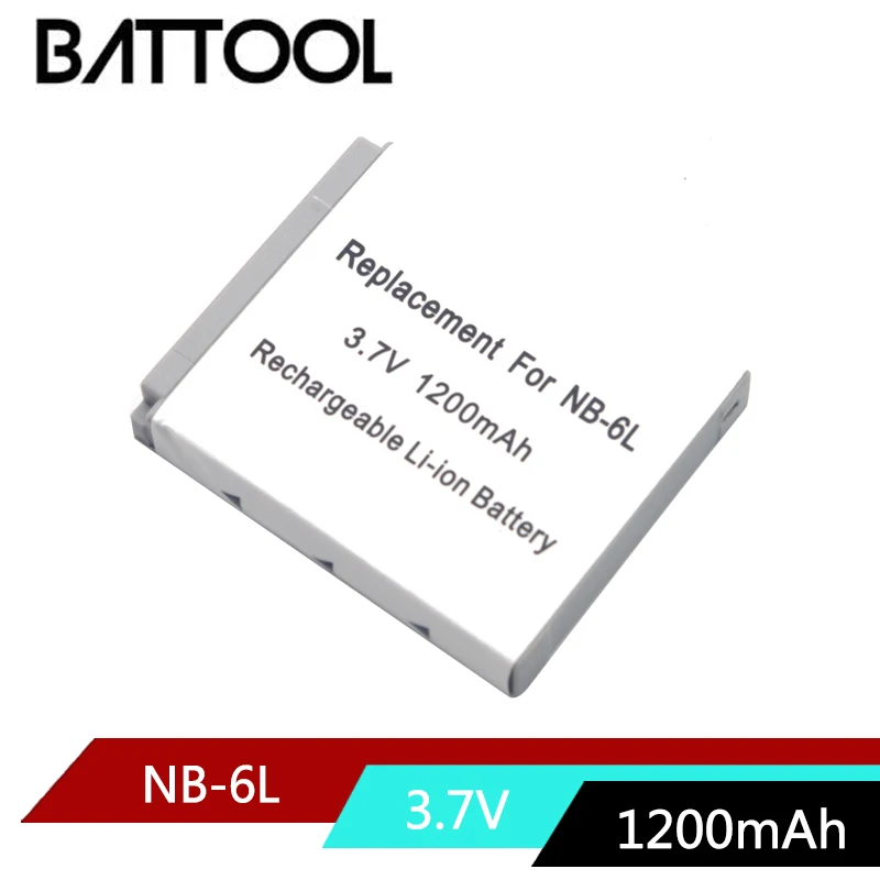 

1X NB-6LH NB6L NB-6L Li-ion Battery for Canon Power-shot Camera HS SX520 SX530 SX540 SX600 SX610 SX700 SX710 IXUS 95 200 210 105