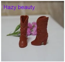 Hazy beauty different styles for choose Casual High heel shoes Boots for Barbie 1 6 Doll