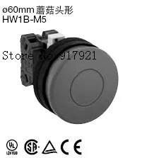 

[ZOB] 60mm mushroom-shaped HW1B-M520 Reset idec Izumi Japanese import button switch HW1B-M520 --5PCS/LOT