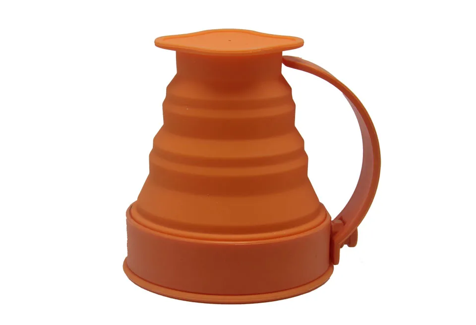 200ml Portable Folding Silicone Tea Cup for Travel (3)