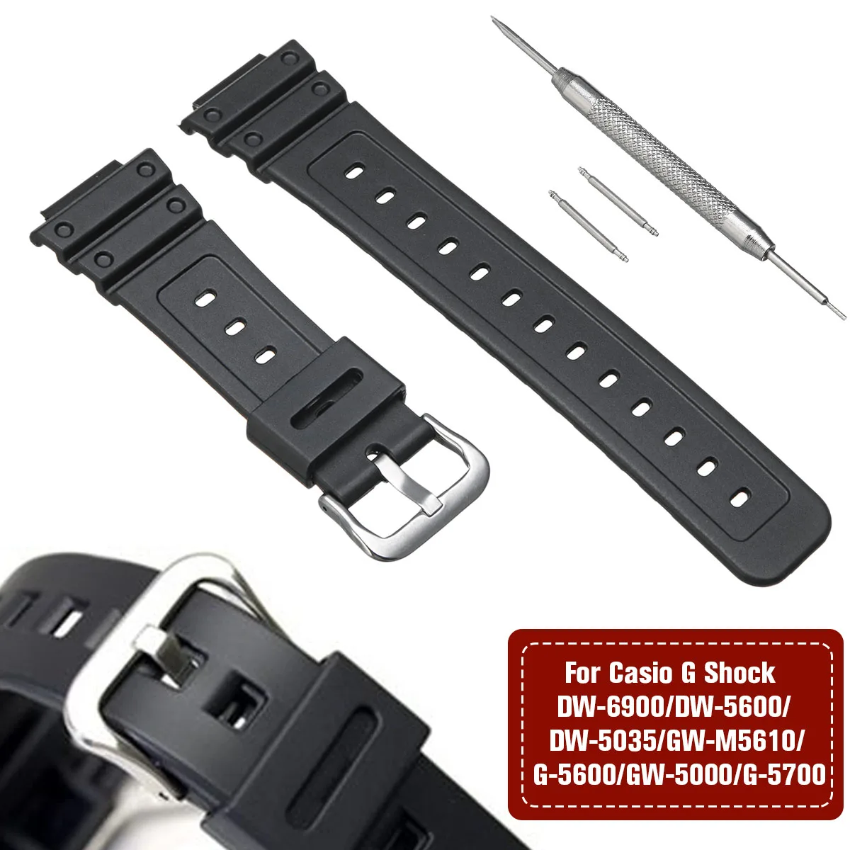 casio g shock watch band replacement