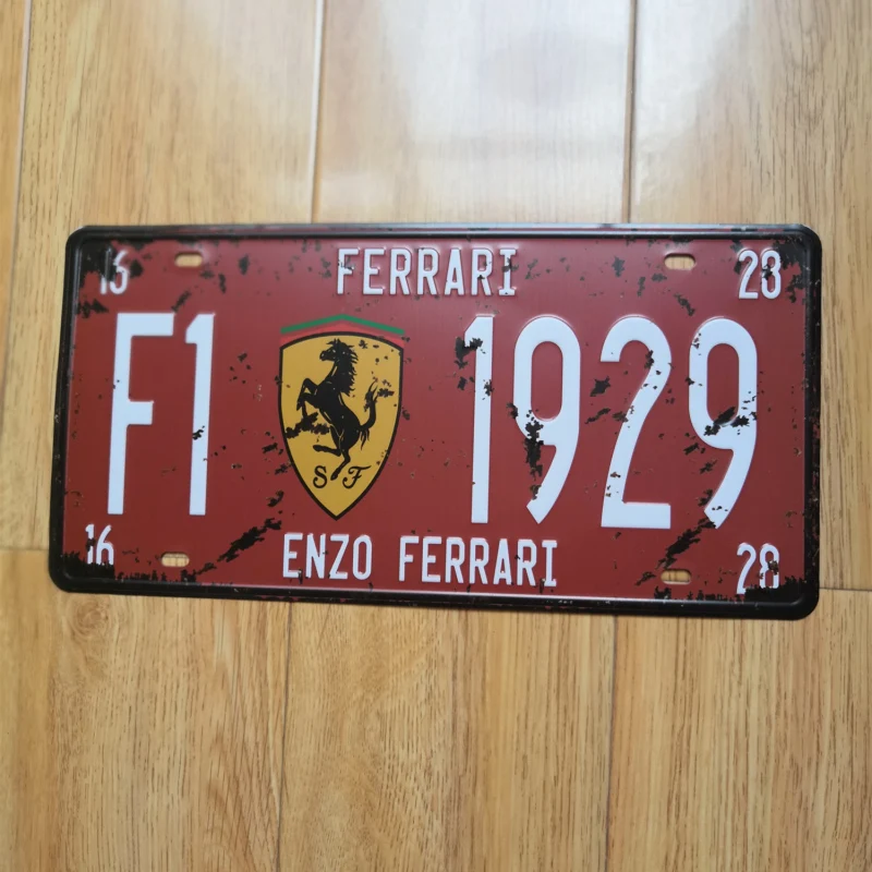 Автомобильный номерной знак металлический Олово доски Home Art Decor Стикеры повесить