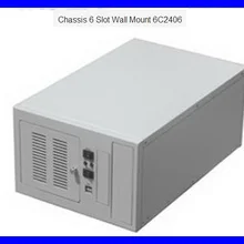 Компьютерный корпус бак настенный 6c2406 маленький шасси вентилятор Поддержка ATX блок питания серый 1,2 мм шасси мониторинга