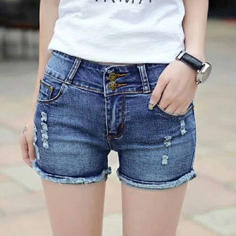 nueva jeans denim lavado, pantalones cortos, pantalones cortos de chica los niños grandes pantalones de 16 a 20 años de edad chica pantalones cortos - AliExpress Madre y niños