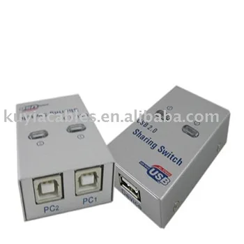 

Automatic USB 2.0 Sharing Switch Box 2 PC to 1 Printer Scanner