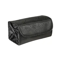 Специальные Макияж сумка портативный стирка хранения дорожная сумка, косметичка Roll Up Дорожный Чехол сумка для губки черный