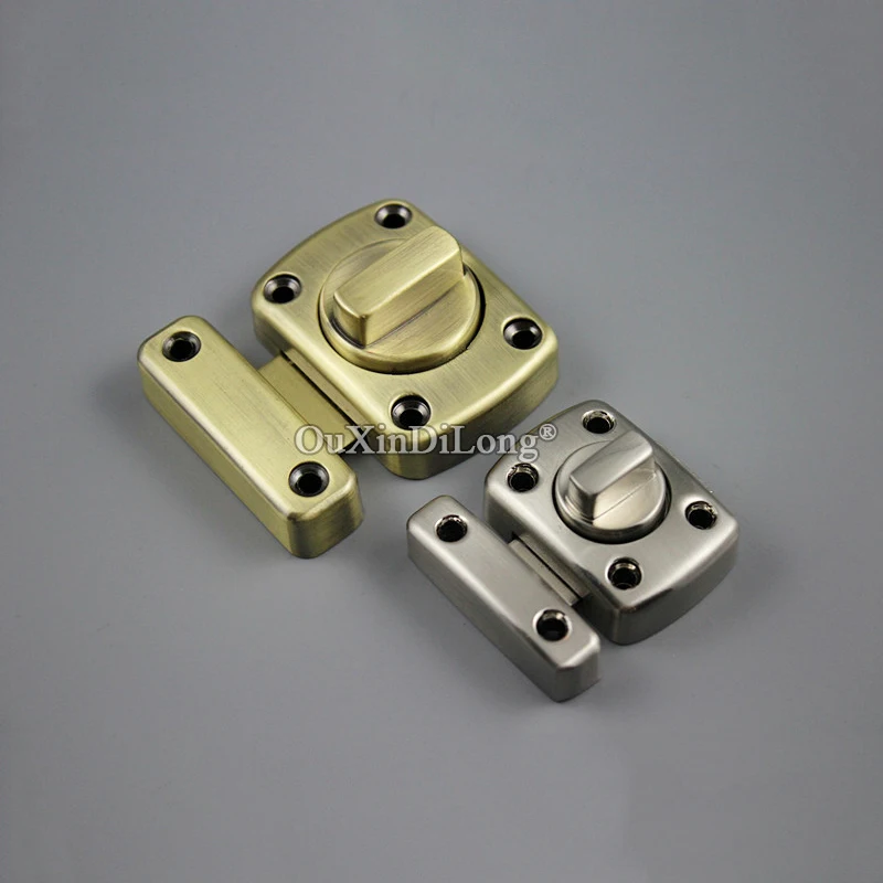 Brand New 2pcs Zinc Alloy Home Door Security Latch Lock Bolt W/ Screws