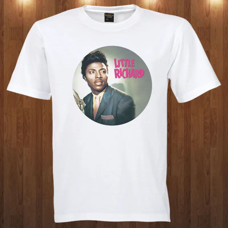 Маленькая Ричард футболка музыкант рок-н-ролл размеры s m l xl 2XL 3XL футболки джунгли