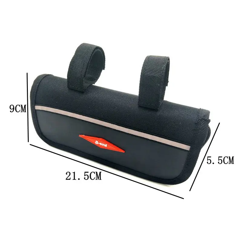 Excellent B-SOUL Portable MTB Bike Top Tube Bag 600D Oxford Bicycle Handlebar Bag Cycling Front Frame Tool Bag Bicycle accessories 0