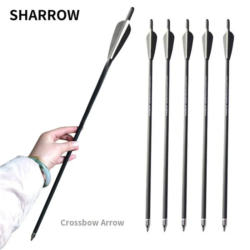 AMEYXGS Bulloni Per Balestra Per Tiro Con L'Arco Frecce Per - Foto 11