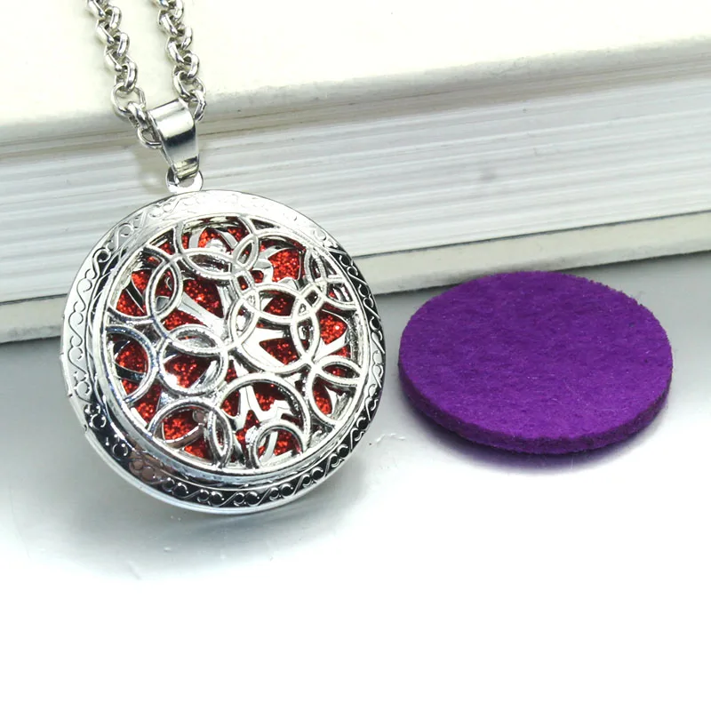 Buy Round Aroma Diffuser Open Antique Lockets Pendant