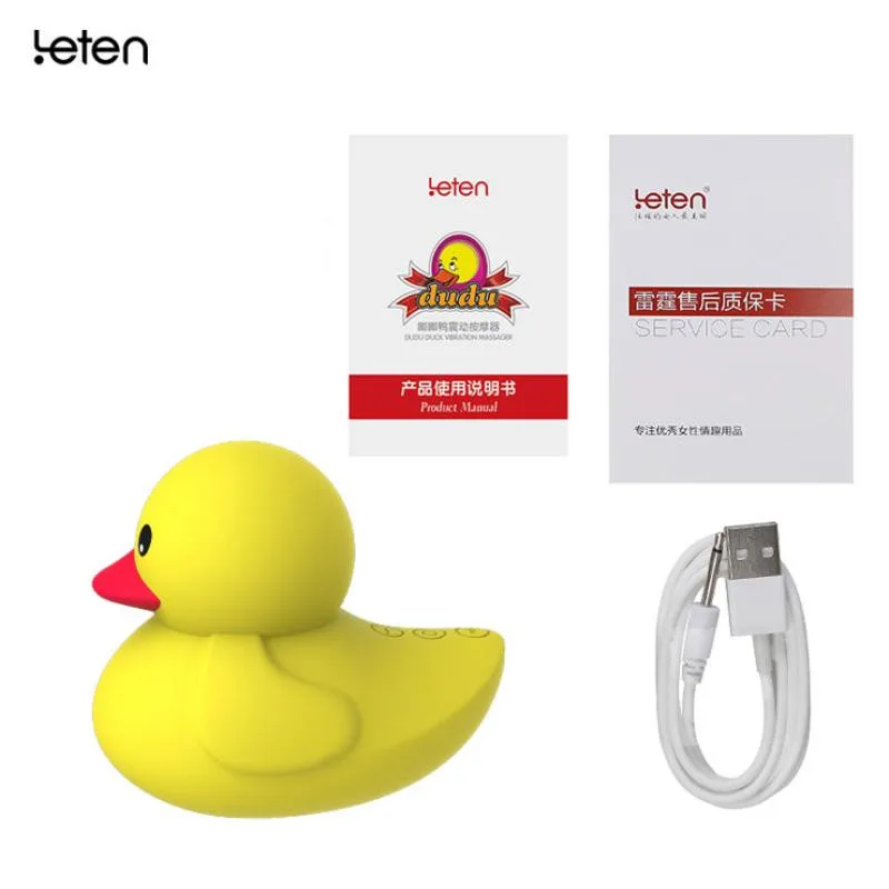 Leten новые двойные мощные вибраторы для женщин Стимулятор клитора и точки G