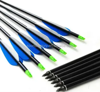 

24 pieces high quality archery aluminum arrows with diameter 8.8mm suitable for the bow 50-60 lbs