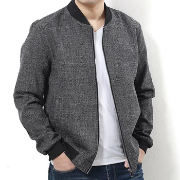 

autumn spring men Jackets large size 5XL 6XL 7XL Bust 145cm men coats 2 colors