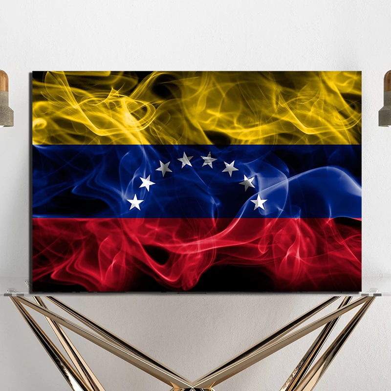 

Venezuela With Coat Of Arms Flag Canvas Prints Picture Modular Paintings For Living Room Poster On The Wall Home Decoration